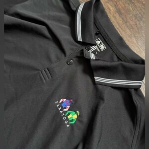 SARATOGA Horse Racing men’s Polo Shirt M